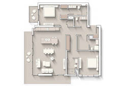 2 bedroom apartment